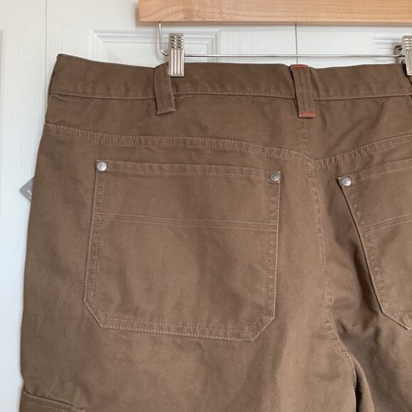 NWT Craftsman Brown Duck Cargo Shorts Sz 42 - Picture 7 of 9